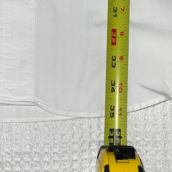 Vintage Schaefer Outfitter, White, Western Button Up Shirt. 17.5 X 36 / 37. - Picture 8 of 14